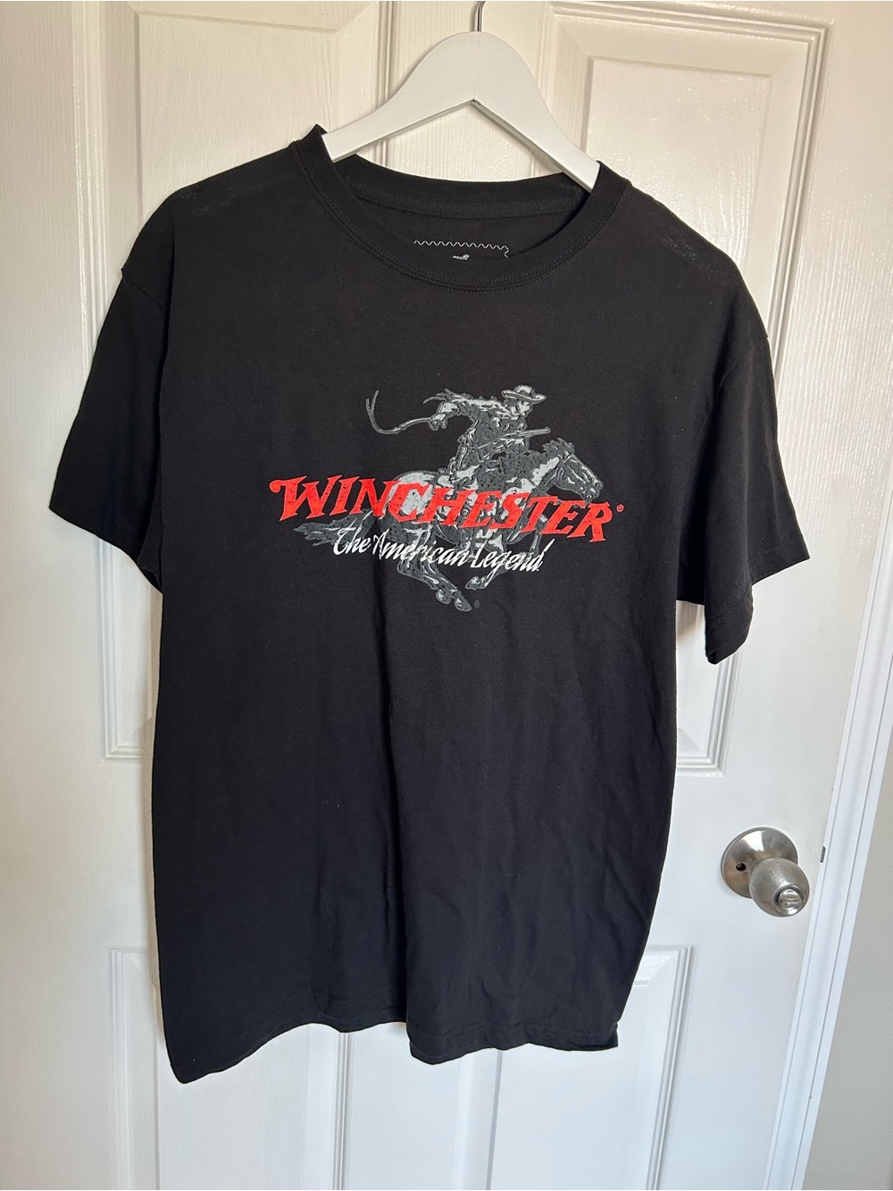 Winchester Black Short-Sleeve Graphic Tee